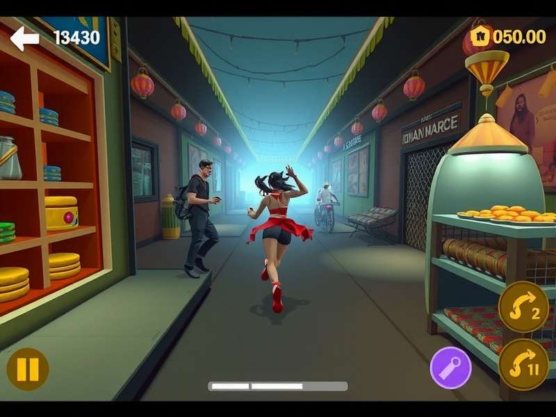 Desi Dusk Dash character customization screen