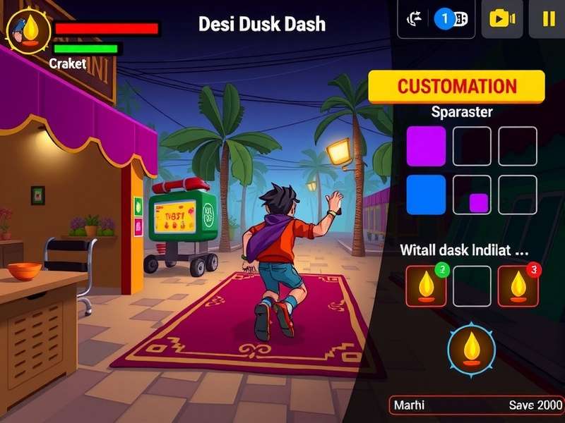 Desi Dusk Dash Diwali event gameplay
